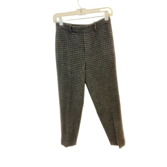 Vince Womens Check Plaid Wool & Cashmere-Blend Easy Pants  XS - Picture 4 of 7